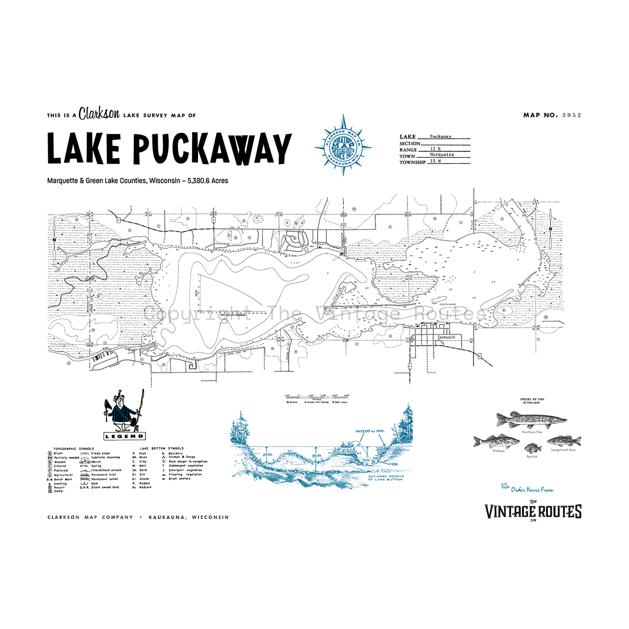 Lake Puckaway, Marquette County, WI