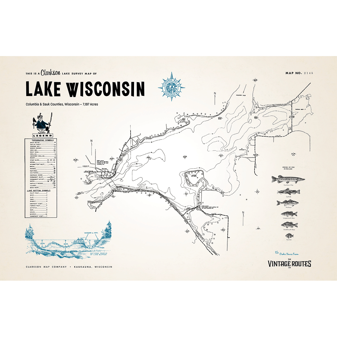 Lake Wisconsin, Columbia & Sauk Counties, WI