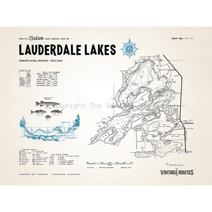Lauderdale Lakes, Walworth County, WI