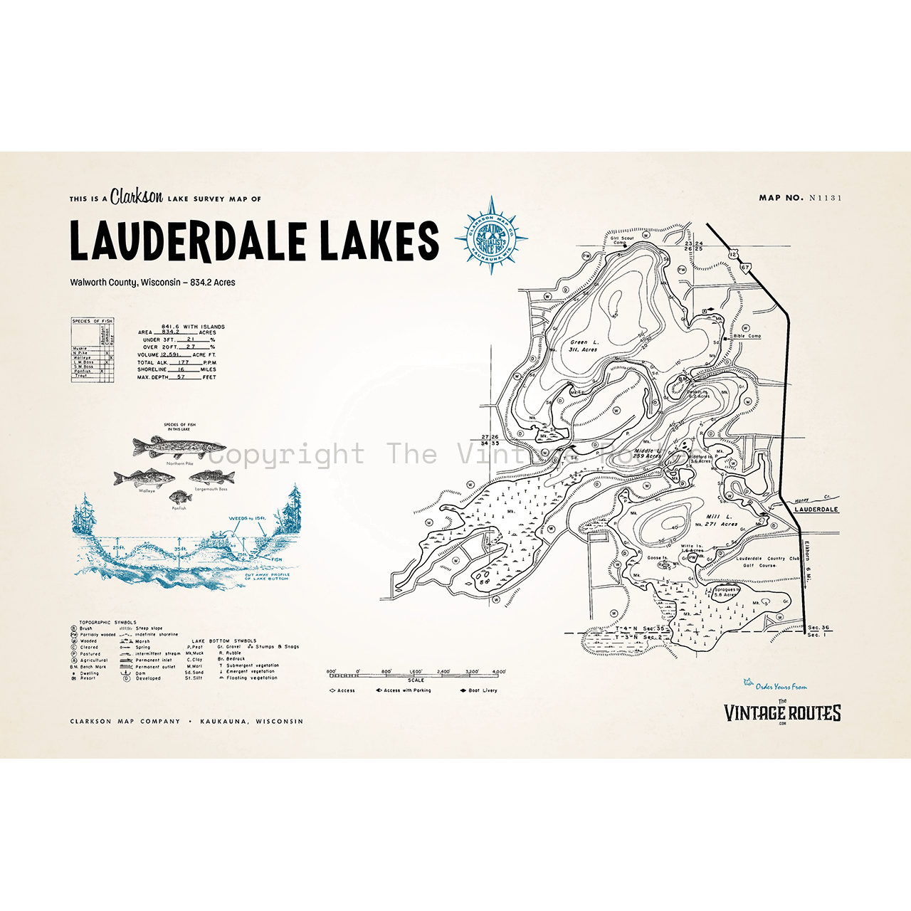 Lauderdale Lakes, Walworth County, WI