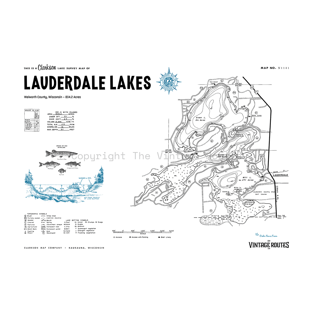 Lauderdale Lakes, Walworth County, WI