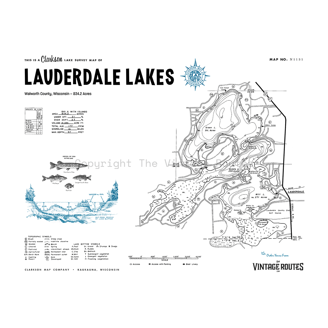 Lauderdale Lakes, Walworth County, WI