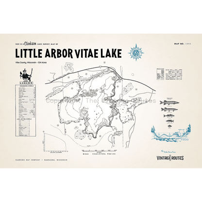 Little Arbor Vitae Lake, Vilas County, WI