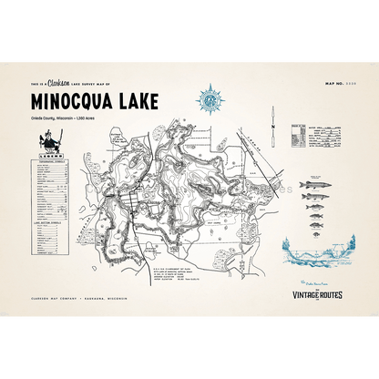 Minocqua Lake, Oneida County, WI