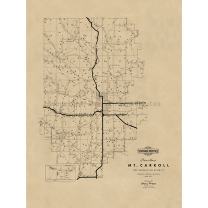 Mt Carroll, IL 1957