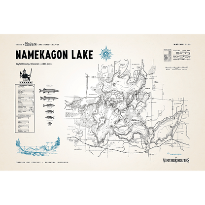 Namekagon Lake, Bayfield County, WI