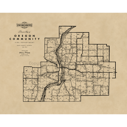 Oregon Community, IL 1951