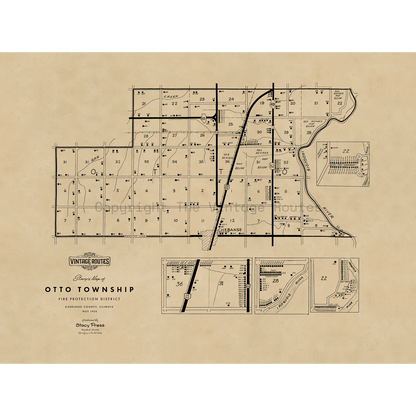 Otto Township, IL 1950