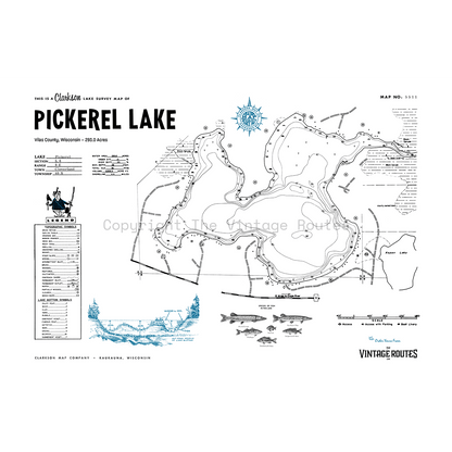 Pickerel Lake, Vilas County, WI