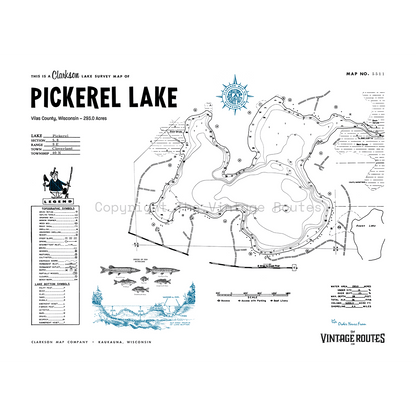 Pickerel Lake, Vilas County, WI