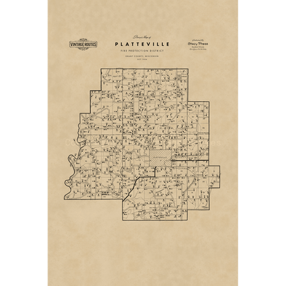 Platteville, WI 1954