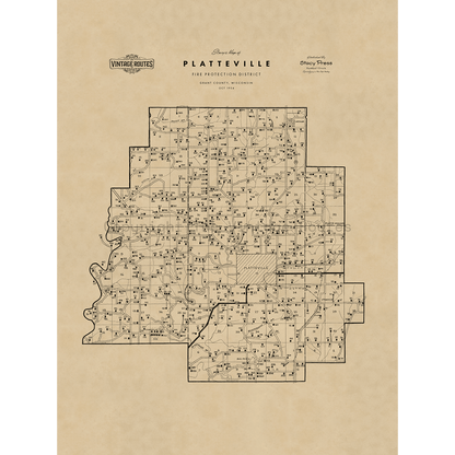 Platteville, WI 1954