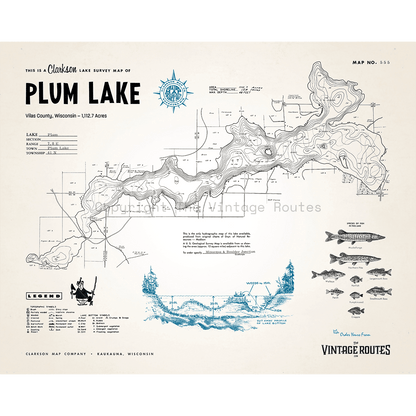 Plum Lake, Vilas County, WI