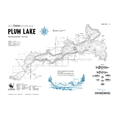 Plum Lake, Vilas County, WI