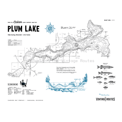 Plum Lake, Vilas County, WI