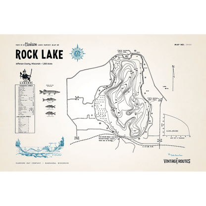 Rock Lake, Jefferson County, WI