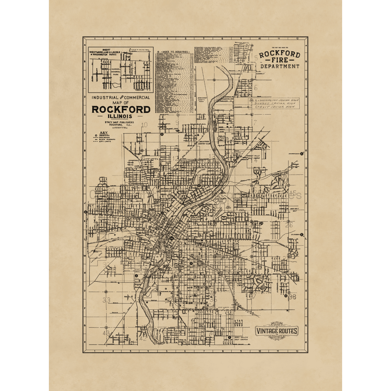 Rockford Fire 1936