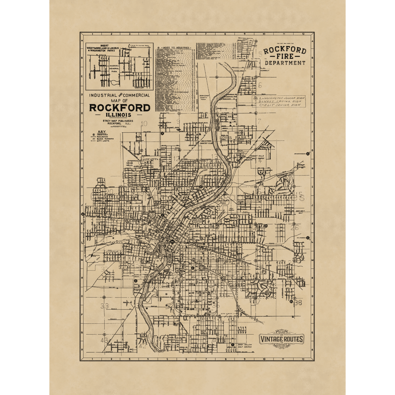 Rockford Fire 1936