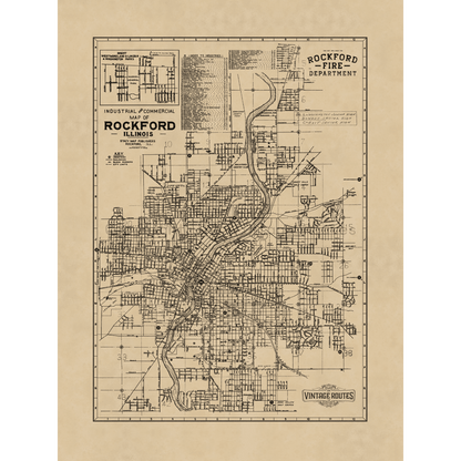 Rockford Fire 1936