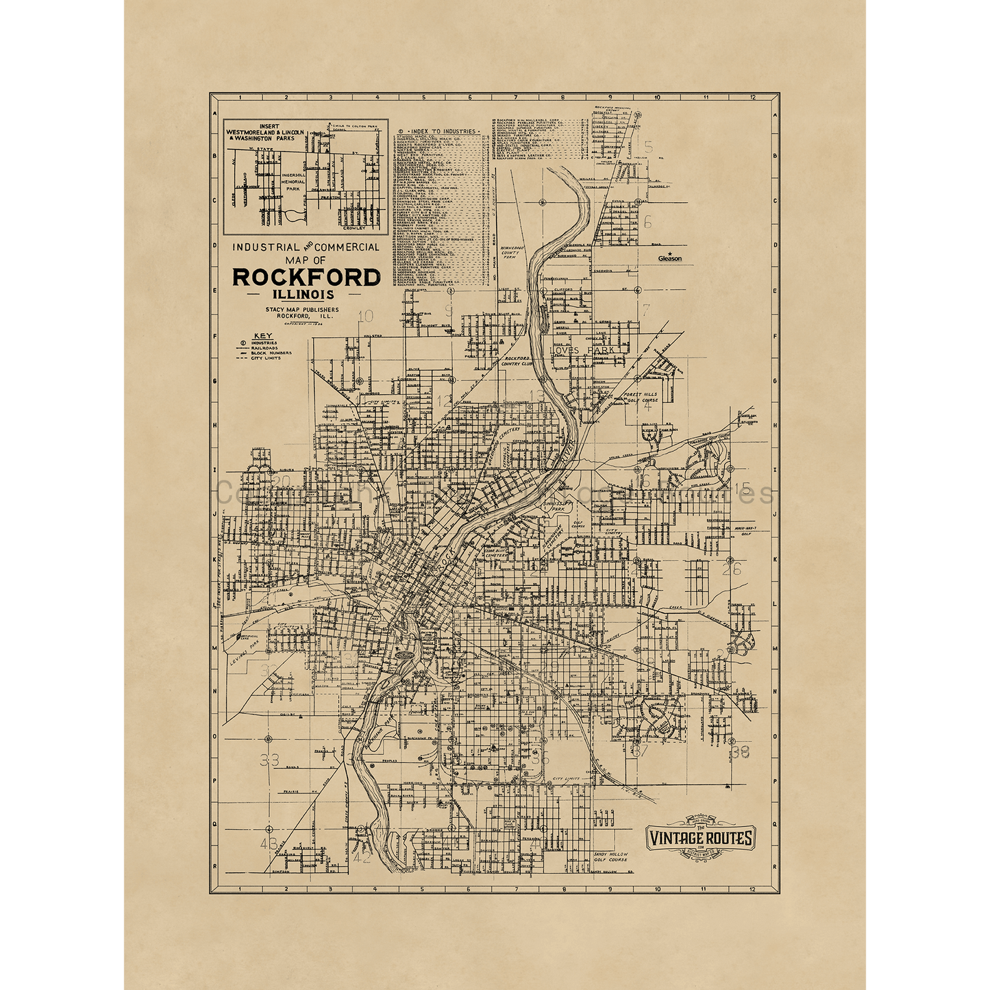 Rockford, IL 1936 Gleason
