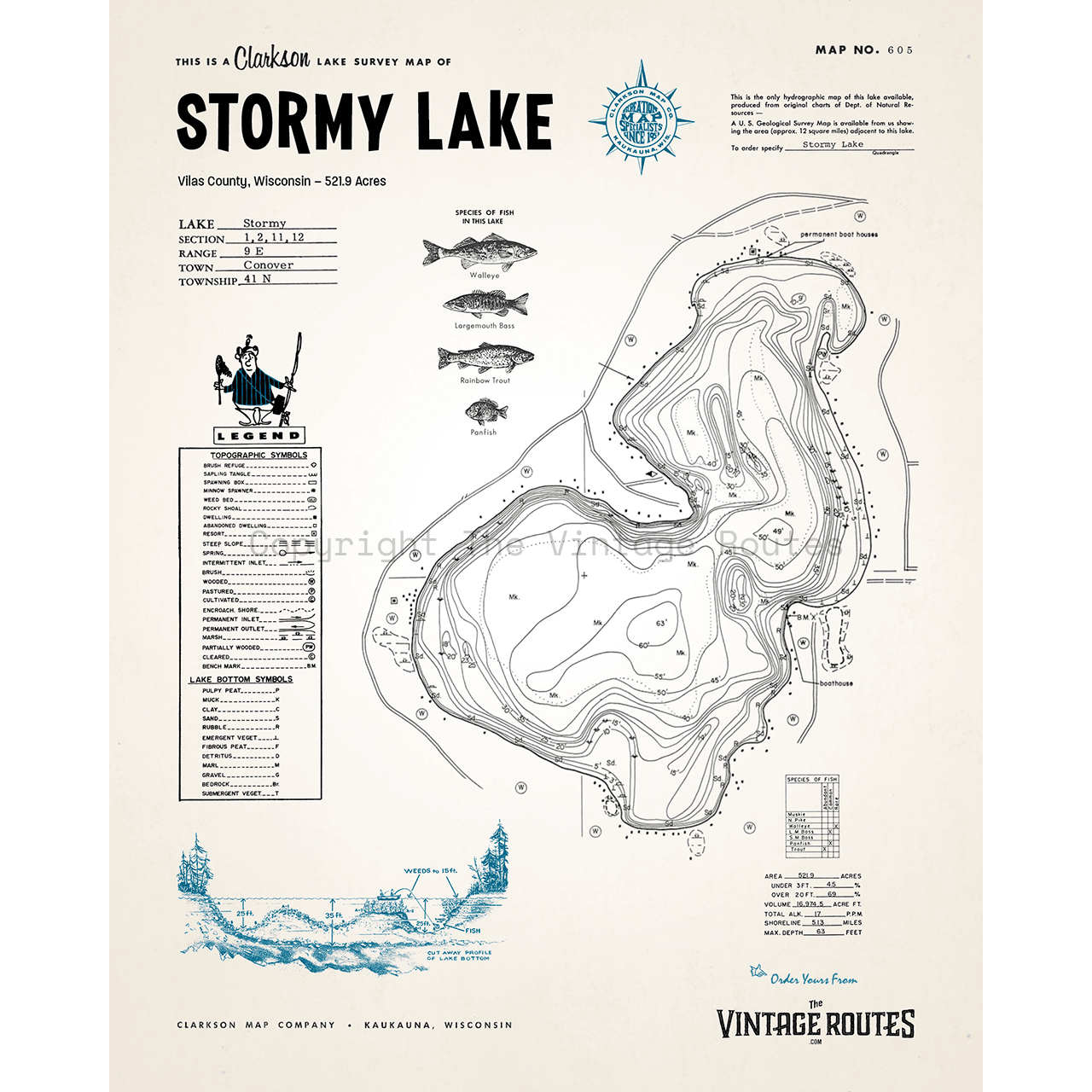 Stormy Lake, Vilas County, WI