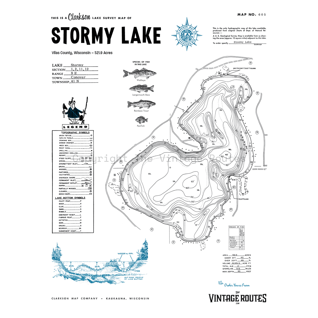Stormy Lake, Vilas County, WI