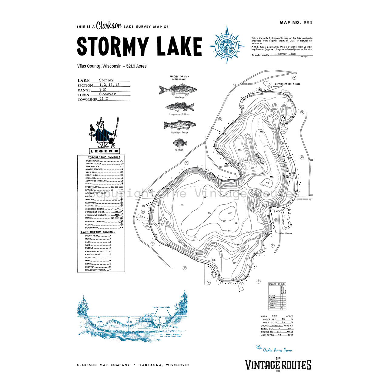 Stormy Lake, Vilas County, WI