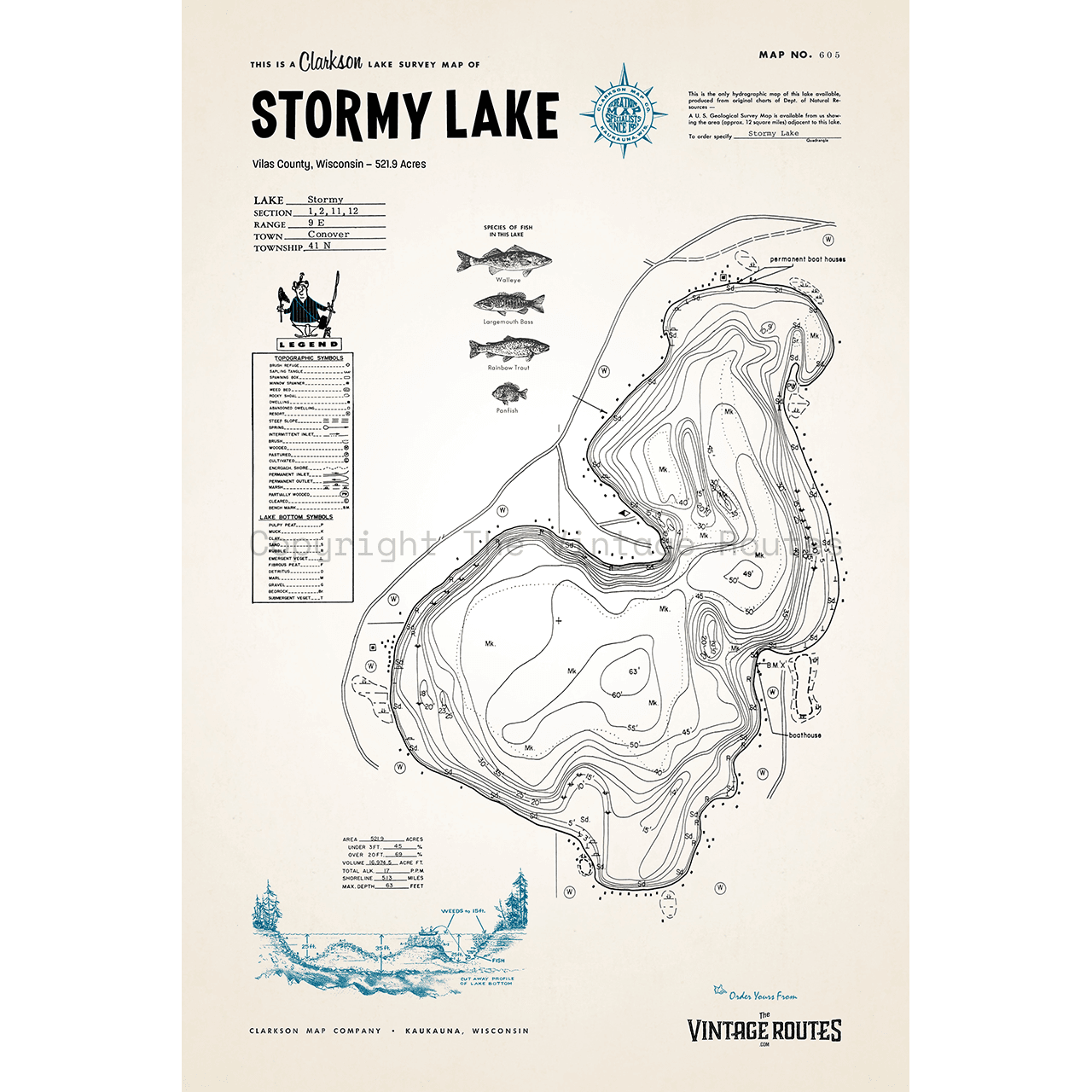 Stormy Lake, Vilas County, WI