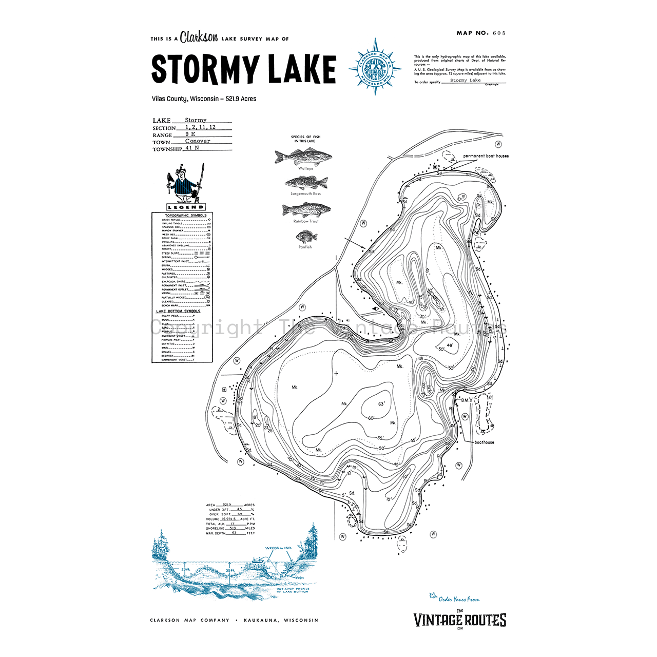 Stormy Lake, Vilas County, WI