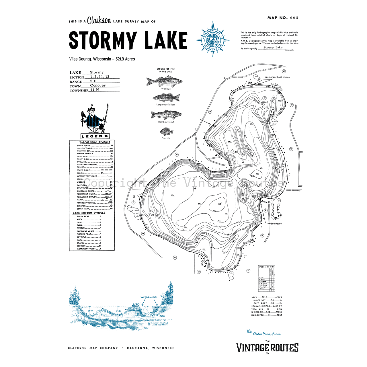 Stormy Lake, Vilas County, WI