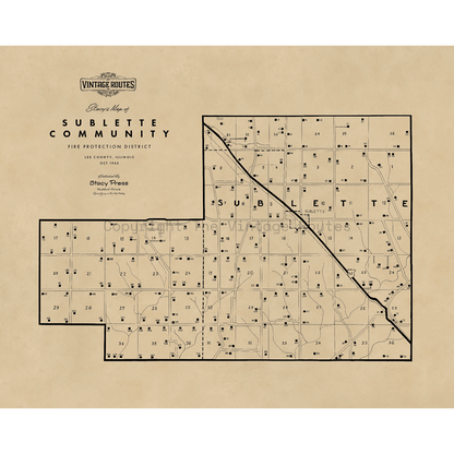 Sublette Community, IL 1953